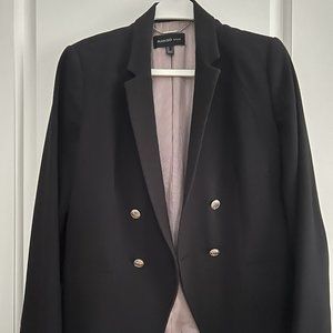 Mango Basics, size M, Double Breasted Jacket in Black, used